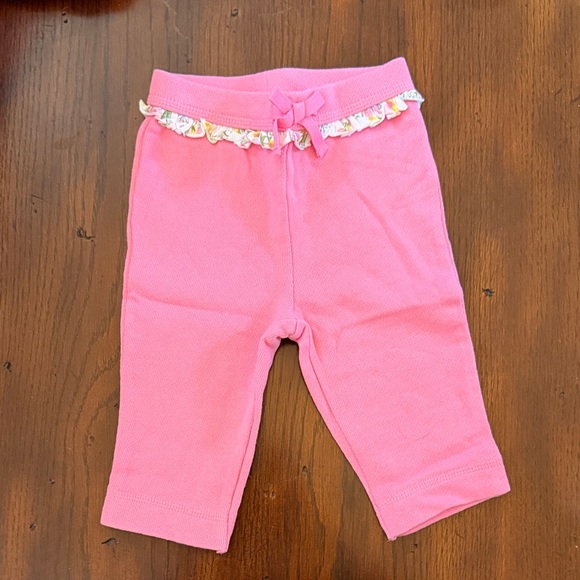 Ralph Lauren Other - Ralph Lauren Pink Baby/Toddler Ruffle Waist Knit Pants